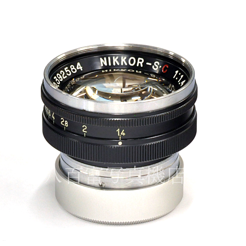 【中古】 ニコン Nikkor-S・C 5cm F1.4 絞環黒鏡筒 ニコンSマウント Nikon / ニッコール 中古交換レンズ 55479