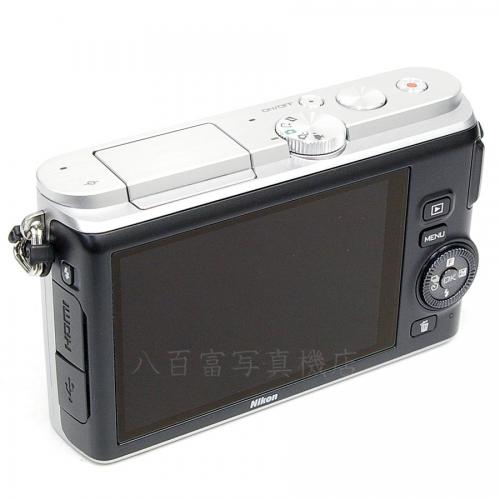 【中古】 ニコン Nikon 1 J3 ボディ シルバー 中古カメラ 18489