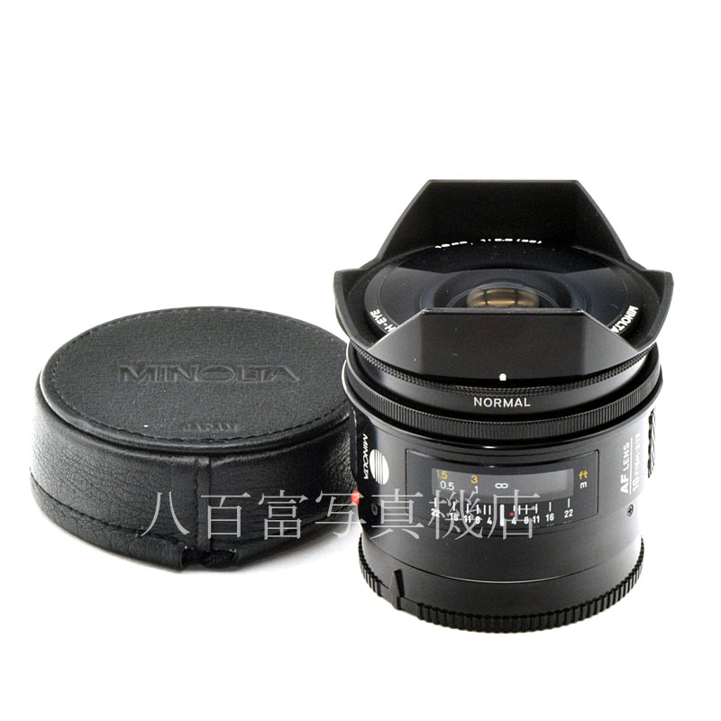 【中古】 ミノルタ AF 16mm F2.8 FISHEYE αシリーズ MINOLTA フィッシュアイ 中古交換レンズ 53526