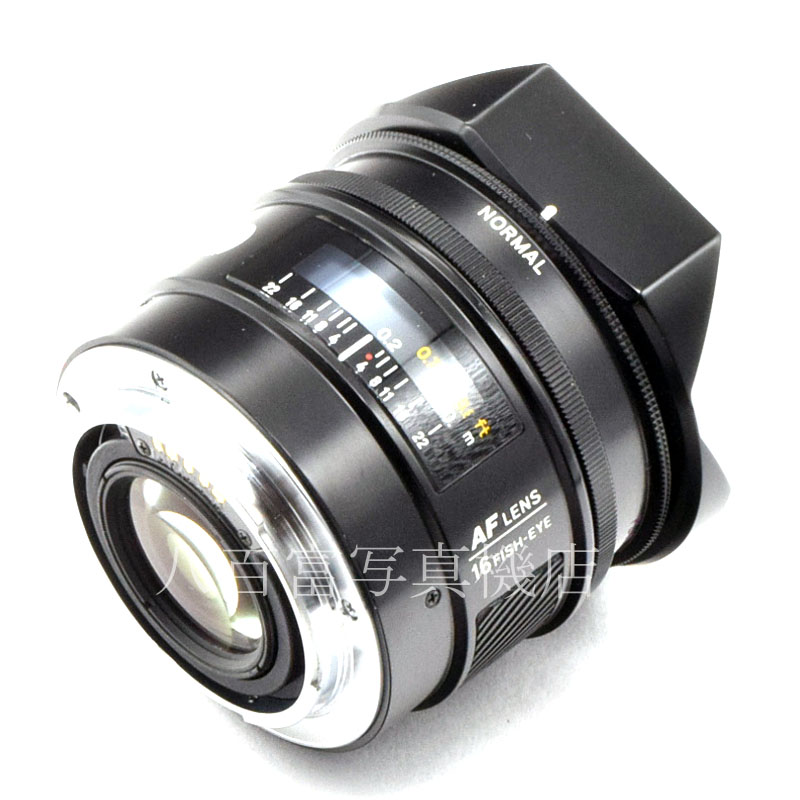 【中古】 ミノルタ AF 16mm F2.8 FISHEYE αシリーズ MINOLTA フィッシュアイ 中古交換レンズ 53526