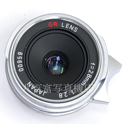 【中古】 リコー GRレンズ 28mm F2.8 ライカLマウント シルバー RICOH 中古レンズ 34450