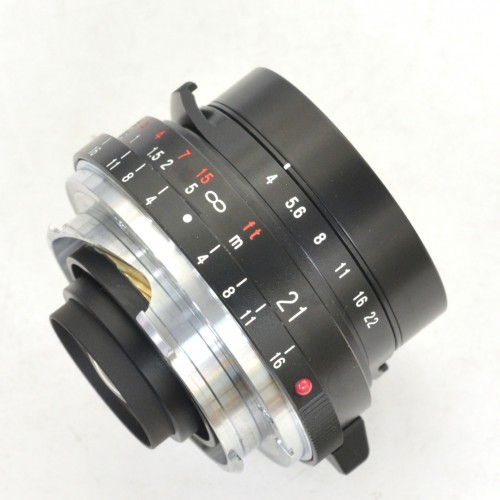 【中古】 フォクトレンダー カラースコパー 21mm F4 ブラック ライカMマウントVoigtlander COLOR SKOPAR 中古交換レンズ 45303