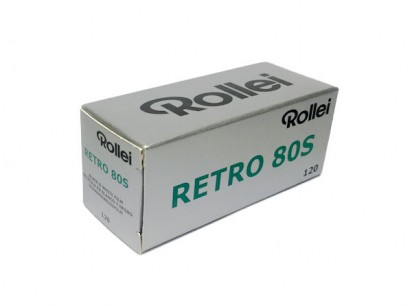 ローライ　RETRO 80S 120-12枚撮り [白黒フィルム]Rollei