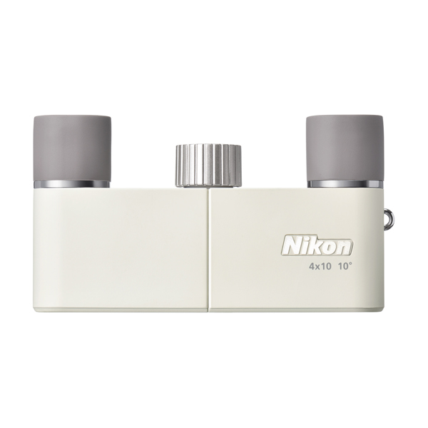 《新製品予約》 ニコン 双眼鏡 Nikon 遊 4x10D CF / アイボリーホワイト