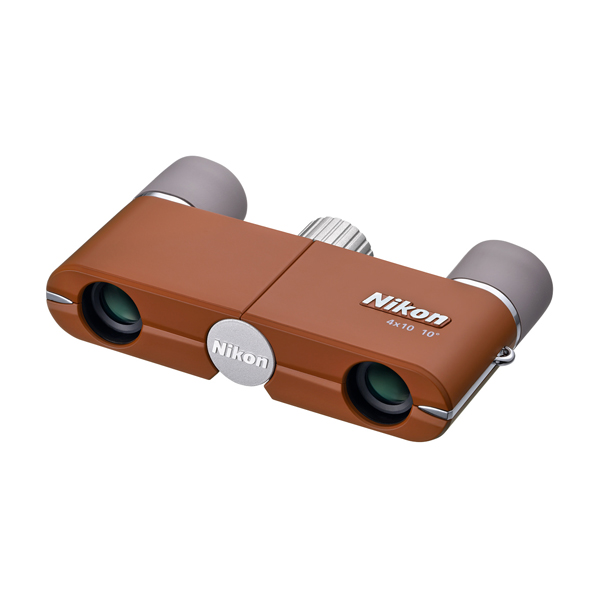 《新製品予約》 ニコン 双眼鏡 Nikon 遊 4x10D CF / アンバーブラウン