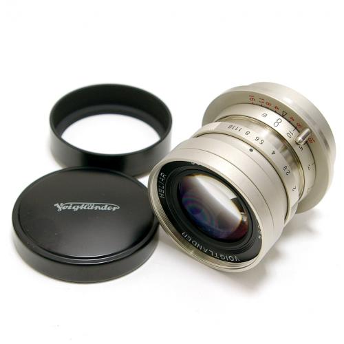 中古 フォクトレンダー HELIAR 50mm F2 ライカL/Mマウント 【BESSA10周年記念限定モデル】 【中古レンズ】 00313