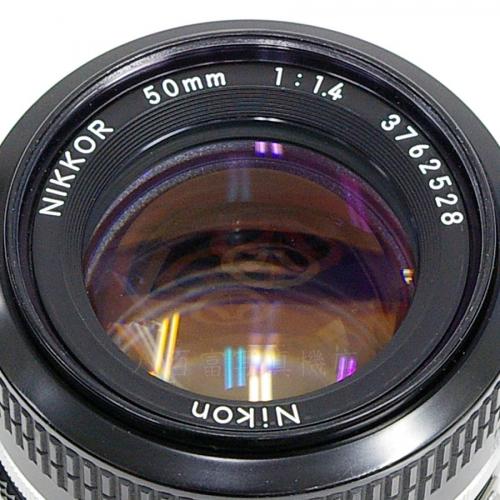 【中古】 ニコン　Ai改  New Nikkor 50mm F1.4 後期型 Nikon / ニッコール 中古レンズ18486