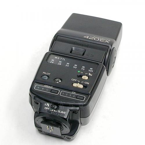 【中古】 キャノン スピードライト 420EX SPEEDLITE Canon 中古アクセサリー 18484