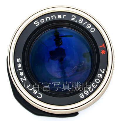 【中古】 コンタックス Sonnar T* 90mm F2.8 GG-3・GK-54セット Gシリーズ用 CONTAX 中古交換レンズ 45289