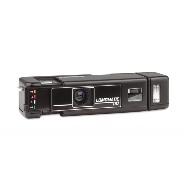 ロモグラフィー Lomomatic 110 Camera & Flash Nocturne / hp110bm / 110フィルムカメラ / Lomography