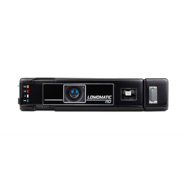 ロモグラフィー Lomomatic 110 Camera & Flash Nocturne / hp110bm / 110フィルムカメラ / Lomography