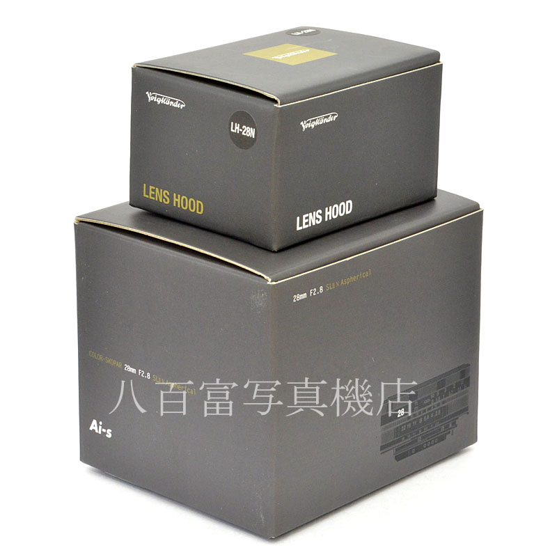 【中古】 フォクトレンダー COLOR-SKOPAR 28mm F2.8 SLIIN Aspherical ニコンAi-s用 中古交換レンズ 49552