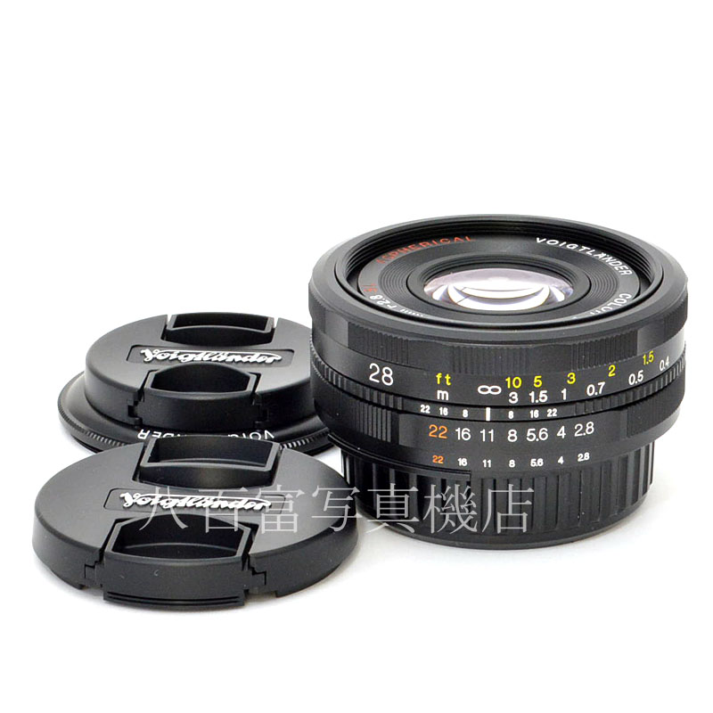 【中古】 フォクトレンダー COLOR-SKOPAR 28mm F2.8 SLIIN Aspherical ニコンAi-s用 中古交換レンズ 49552