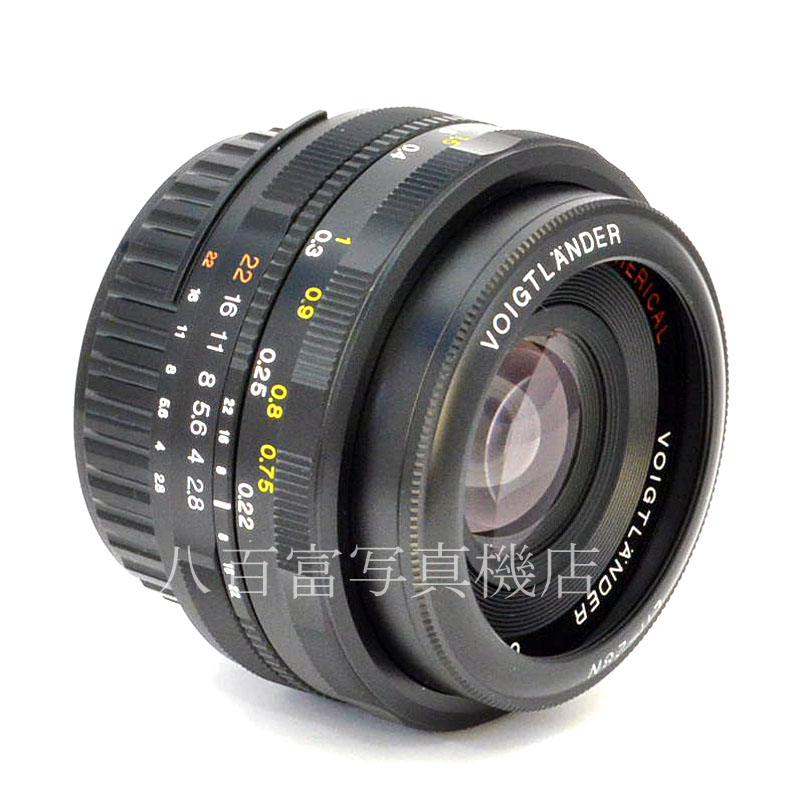 【中古】 フォクトレンダー COLOR-SKOPAR 28mm F2.8 SLIIN Aspherical ニコンAi-s用 中古交換レンズ 49552