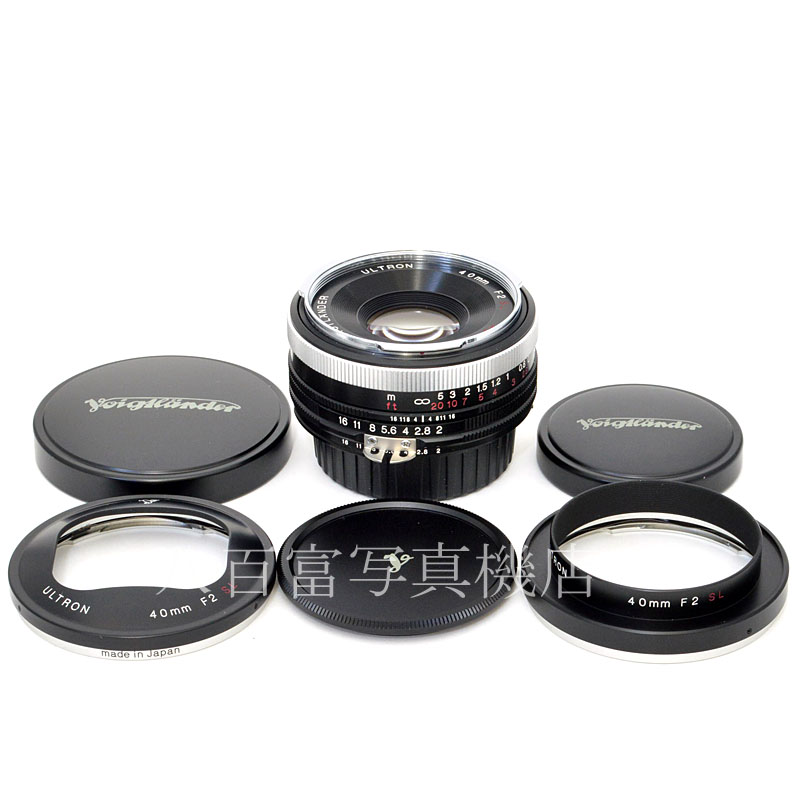 【中古】 フォクトレンダー ULTRON 40mm F2 SL N Aspherical ニコンAis用 Voigtlander ウルトロン 中古交換レンズ 49550