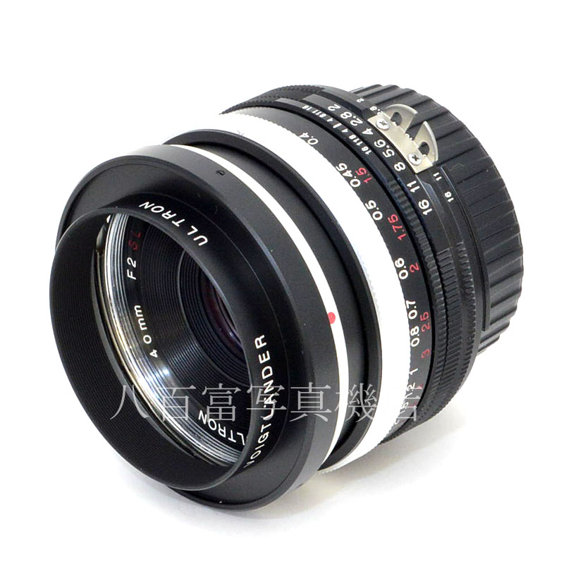 【中古】 フォクトレンダー ULTRON 40mm F2 SL N Aspherical ニコンAis用 Voigtlander ウルトロン 中古交換レンズ 49550