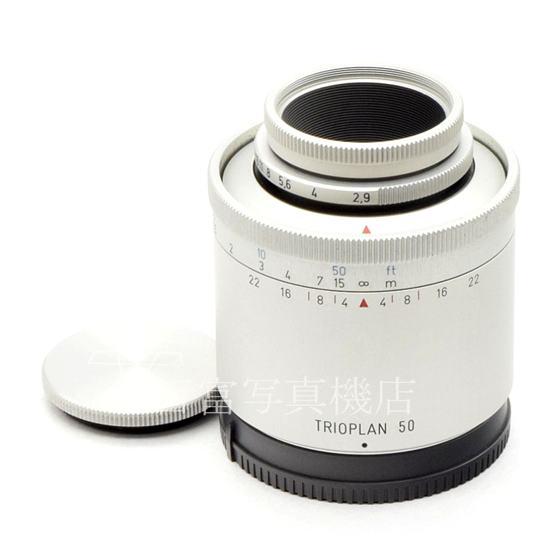 【中古】 メイヤー トリオプラン 50mm F2.9 シルバー SONY-FE用 Meyer Optik Görlitz 中古交換レンズ 49561