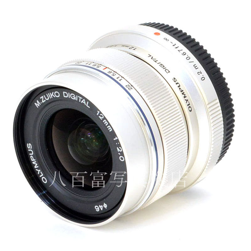 【中古】 オリンパス M.ZUIKO DIGITAL ED 12mm F2.0 シルバー OLYMPUS 中古交換レンズ 49505