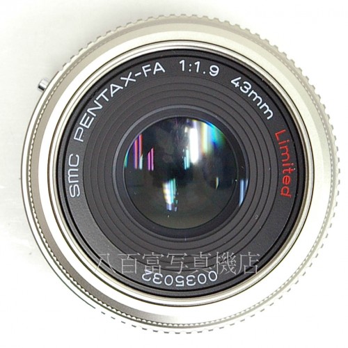 【中古】 smcペンタックス FA 43mm F1.9 Limited シルバー PENTAX 中古レンズ 29144