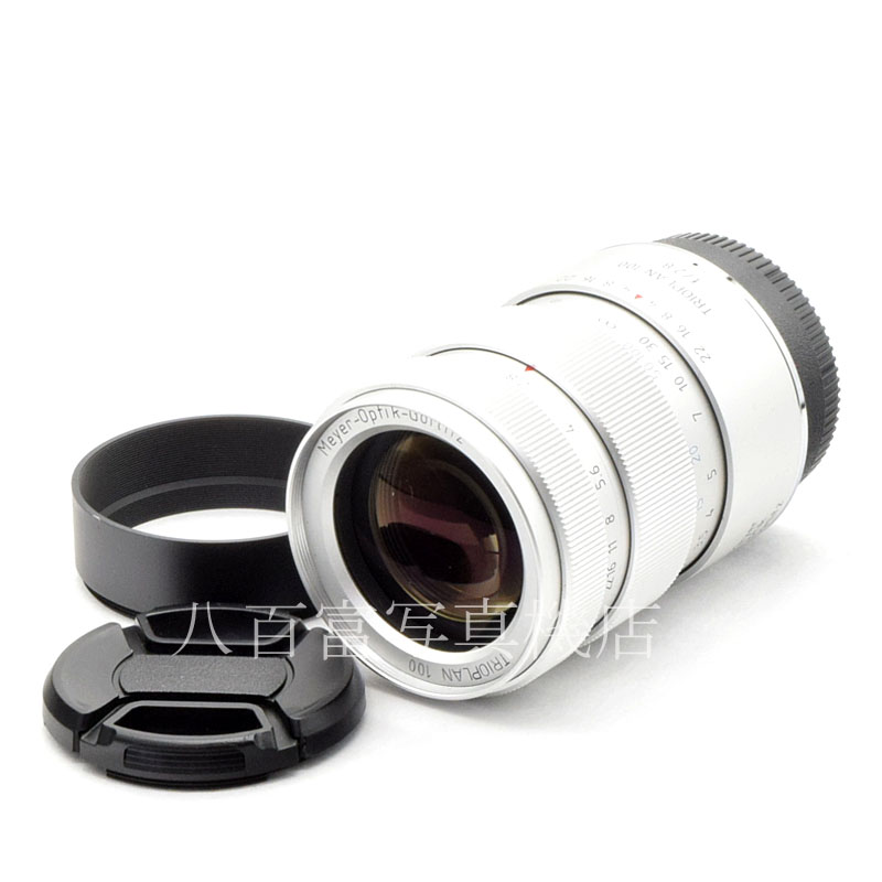 【中古】 メイヤー トリオプラン 100mm F2.8 (限定) シルバー SONY-FE用 Meyer Optik Görlitz 中古交換レンズ 49558