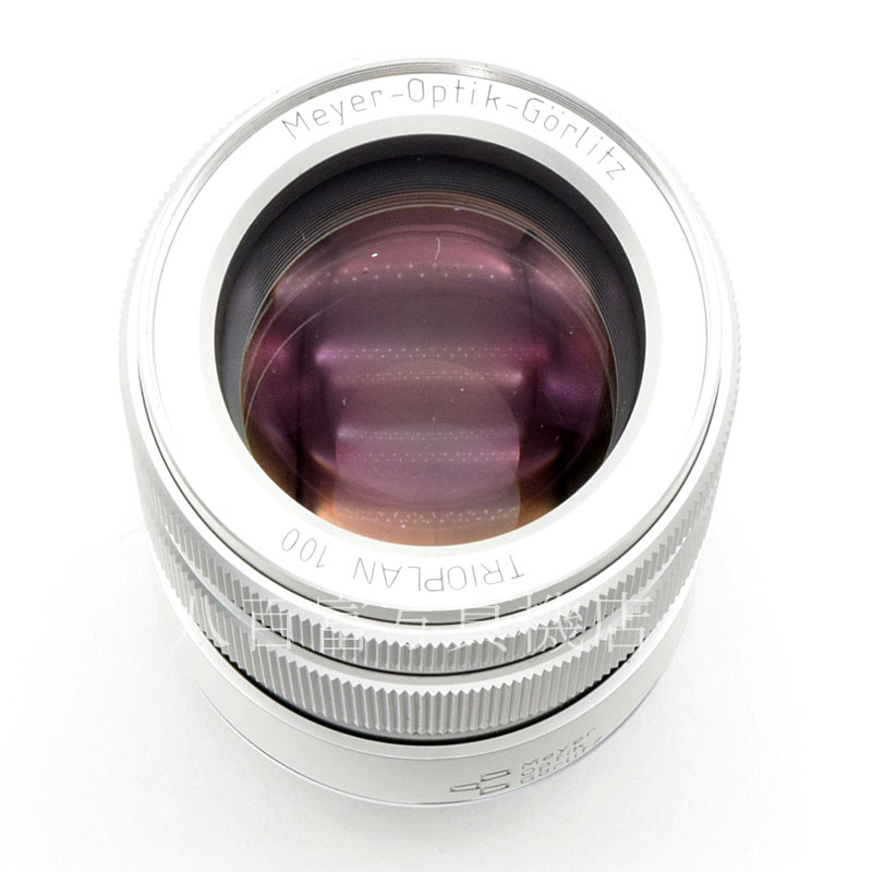 【中古】 メイヤー トリオプラン 100mm F2.8 (限定) シルバー SONY-FE用 Meyer Optik Görlitz 中古交換レンズ 49558