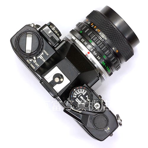 【中古】 オリンパス OM10 ブラック 35-70mm F3.5-4.5 マニュアルアダプター セット OMシステム OLYMPUS 中古カメラ 34138