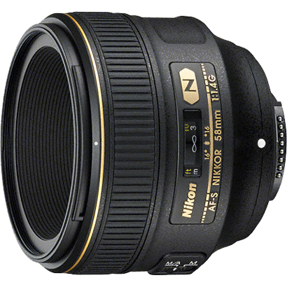 ニコン Nikon AF-S NIKKOR 58mm F1.4G