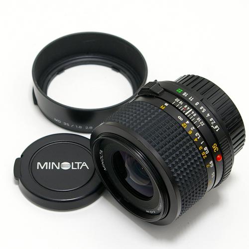 中古 ミノルタ NEW MD 35mm F1.8 MINOLTA