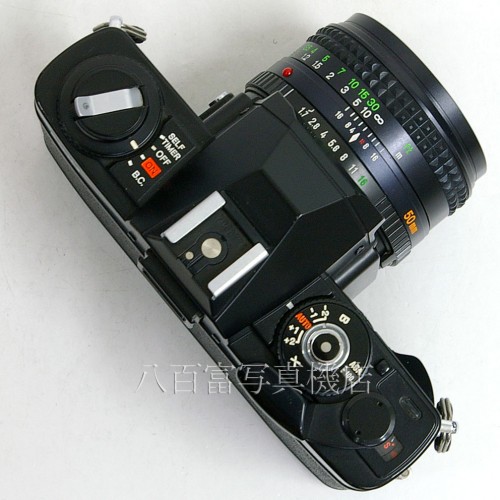 【中古】 ミノルタ X-7 ブラック 50mm F1.7セット minolta 中古カメラ 24213