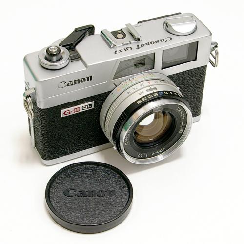 中古 キャノン キャノネット QL17 G-III シルバー Canonet