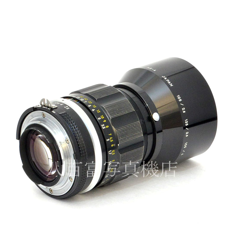 【中古】 ニコン Ai Auto Nikkor (C) 105mm F2.5 Nikon オートニッコール 中古交換レンズ 49571