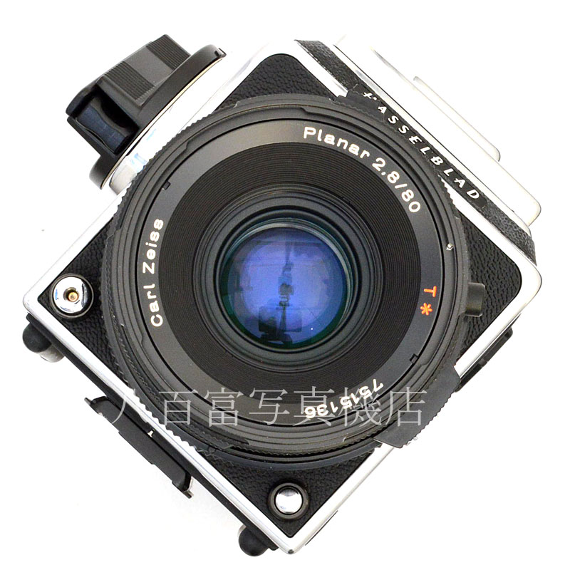 【中古】 ハッセルブラッド 503CW クローム プラナーT* CF 80mm F2.8 セット HASSEL 中古フイルムカメラ 49582