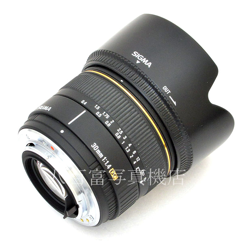 【中古】 シグマ 30mm F1.4 EX DC　ペンタックスAF用 SIGMA 中古交換レンズ　49576