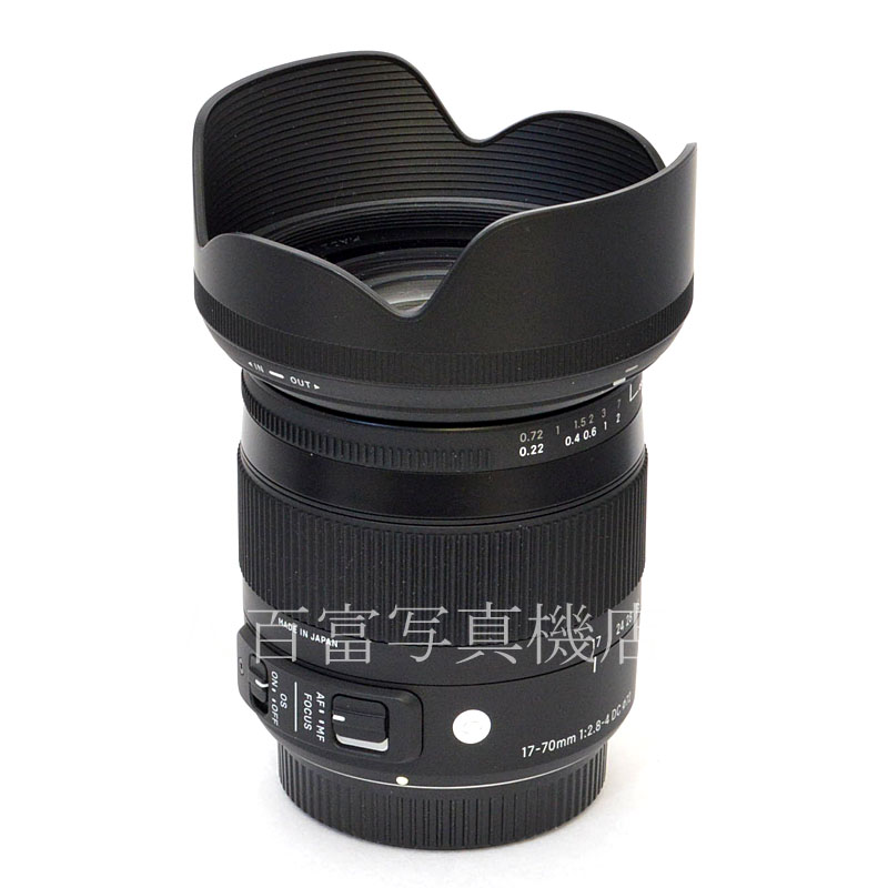 【中古】シグマ 17-70mm F2.8-4 DC MACRO HSM -Cont- シグマSA用 SIGMA 中古レンズ 30574