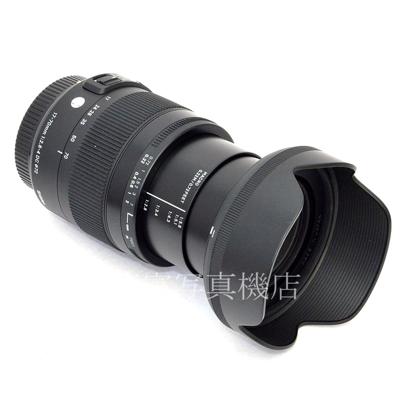 【中古】シグマ 17-70mm F2.8-4 DC MACRO HSM -Cont- シグマSA用 SIGMA 中古レンズ 30574