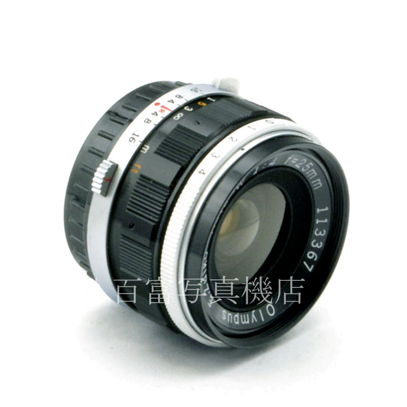 【中古】 オリンパス E.Zuiko 25mm F4 TTL ペンFシリーズ OLYMPUS 中古交換レンズ 57722