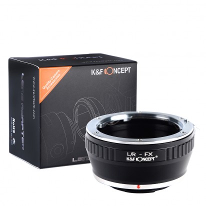 K&F Concept レンズマウントアダプター KF-LRX (ライカRマウントレンズ → 富士フィルムXマウント変換)