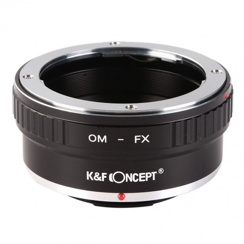 K&F Concept レンズマウントアダプター  KF-OMX (オリンパスOMマウント ⇒ 富士フイルム Xマウント変換)
