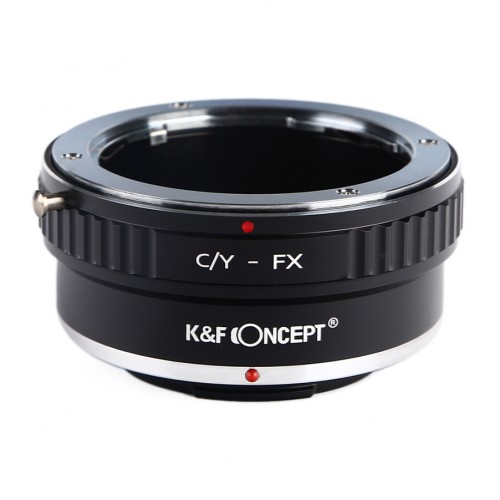 K&F Concept レンズマウントアダプター KF-CYX (ヤシカ・コンタックスマウントレンズ → 富士フィルムXマウント変換)