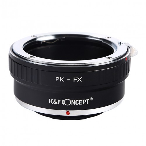 K&F Concept レンズマウントアダプター KF-PKX (ペンタックスKマウントレンズ → 富士フィルムXマウント変換)