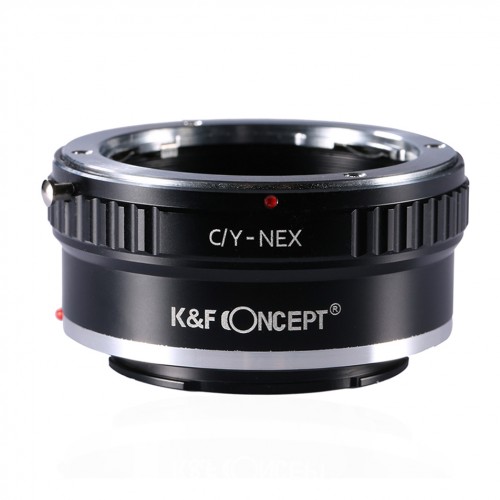 K&F Concept レンズマウントアダプター KF-CYE (ヤシカ・コンタックスマウントレンズ → ソニーEマウント変換)