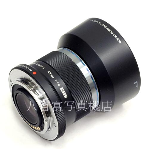 【中古】 オリンパス M.ZUIKO DIGITAL 45mm F1.8 ブラック OLYMPUS マイクロフォーサーズ 中古レンズ 40359