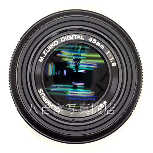 【中古】 オリンパス M.ZUIKO DIGITAL 45mm F1.8 ブラック OLYMPUS マイクロフォーサーズ 中古レンズ 40359