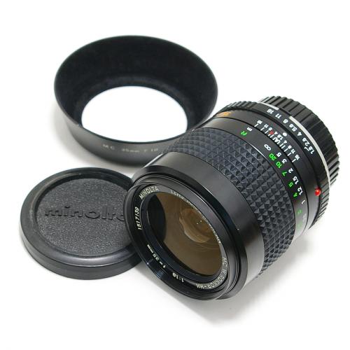 中古 ミノルタ MC ROKKOR 35mm F1.8 minolta｜カメラのことなら㈱八百