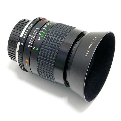 中古 ミノルタ MC ROKKOR 35mm F1.8 minolta｜カメラのことなら㈱八百