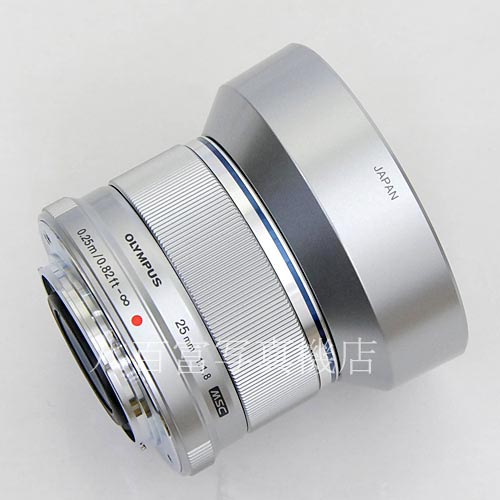 【中古】 オリンパス M.ZUIKO DIGITAL 25mm F1.8 シルバー OLYMPUS ズイコー マイクロフォーサーズ 中古レンズ