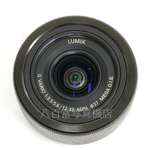 【中古】 パナソニック LUMIX G VARIO 12-32mm F3.5-5.6 ASPH. MEGA O.I.S. ブラック マイクロフォーサーズ用 Panasonic 中古レンズ 24302