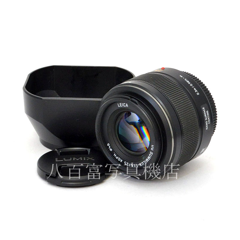 【中古】 パナソニック ライカ DG SUMMILUX 25mm F1.4 ASPH. マイクロフォーサーズ用 LEICA 中古交換レンズ 49622