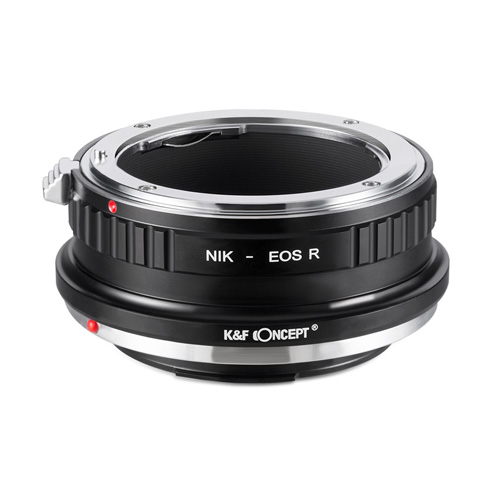 K&F Concept レンズマウントアダプター / KF-NFRF / レンズ側：ニコンF ボディ側：キヤノンRF