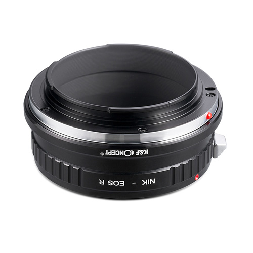 K&F Concept レンズマウントアダプター / KF-NFRF / レンズ側：ニコンF ボディ側：キヤノンRF